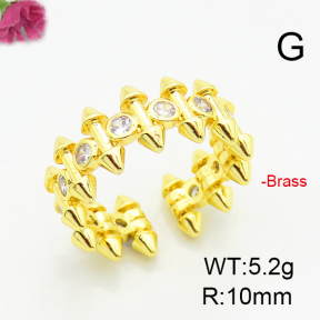 Fashion Copper Ring  F6R401004ablb-L017