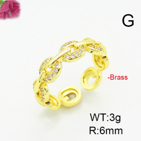 Fashion Copper Ring  F6R401006ablb-L017