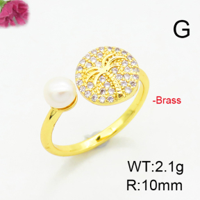 Fashion Copper Ring  F6R401011ablb-L017
