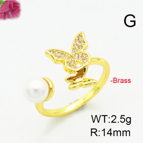 Fashion Copper Ring  F6R401012vbmb-L017