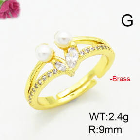 Fashion Copper Ring  F6R401014ablb-L017