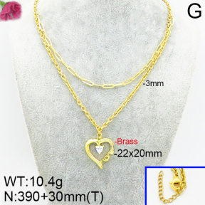 Fashion Copper Necklace  F2N400031bhia-J39