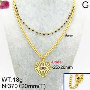 Fashion Copper Necklace  F2N400032ahlv-J39