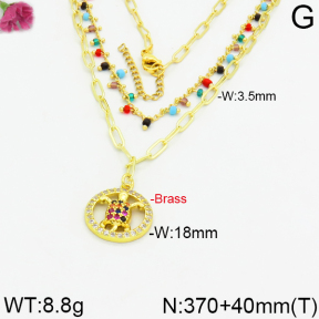 Fashion Copper Necklace  F2N400036vhkb-J39