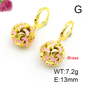 Fashion Copper Earrings  F6E301367bbov-L017