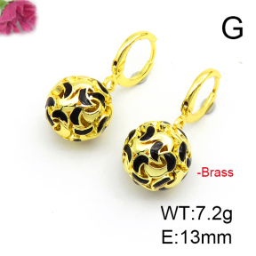 Fashion Copper Earrings  F6E301369bbov-L017