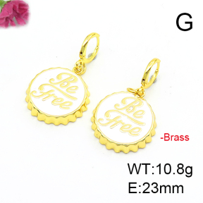 Fashion Copper Earrings  F6E301380vbmb-L017