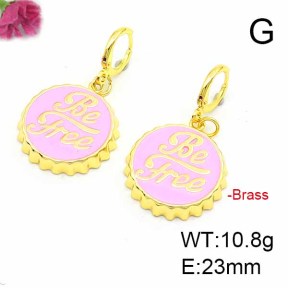 Fashion Copper Earrings  F6E301382vbmb-L017