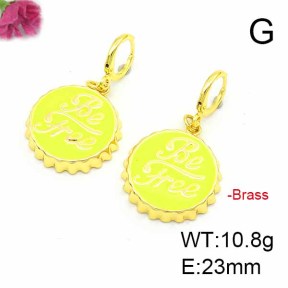 Fashion Copper Earrings  F6E301383vbmb-L017