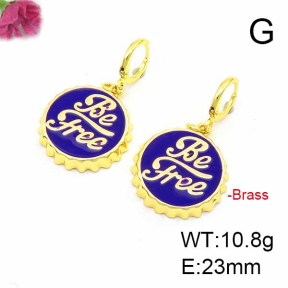 Fashion Copper Earrings  F6E301385vbmb-L017