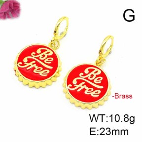 Fashion Copper Earrings  F6E301387vbmb-L017