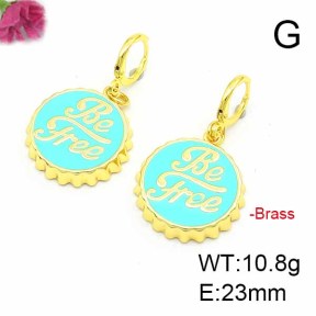 Fashion Copper Earrings  F6E301388vbmb-L017