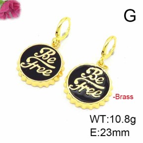 Fashion Copper Earrings  F6E301389vbmb-L017