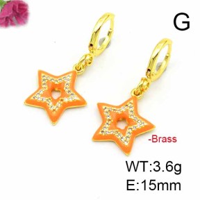 Fashion Copper Earrings  F6E301399vbnb-L017