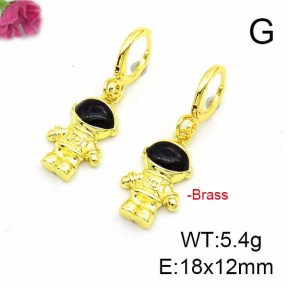 Fashion Copper Earrings  F6E301406ablb-L017