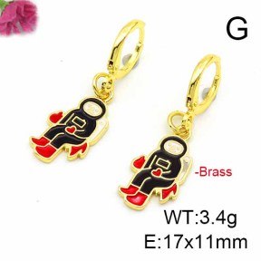 Fashion Copper Earrings  F6E301410ablb-L017