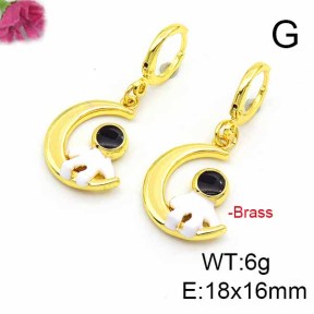Fashion Copper Earrings  F6E301415ablb-L017