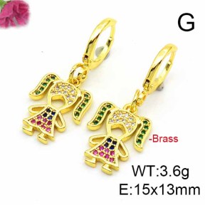 Fashion Copper Earrings  F6E403250vbmb-L017