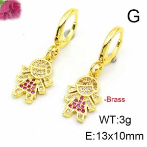 Fashion Copper Earrings  F6E403252vbmb-L017