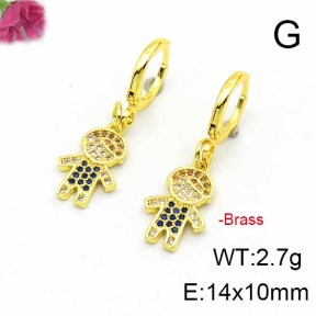 Fashion Copper Earrings  F6E403254bvlm-L017