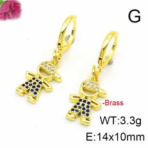 Fashion Copper Earrings  F6E403255ablb-L017