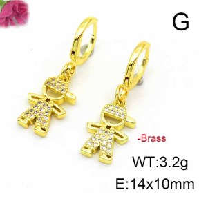 Fashion Copper Earrings  F6E403257ablb-L017