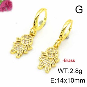 Fashion Copper Earrings  F6E403261ablb-L017