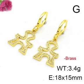 Fashion Copper Earrings  F6E403266vbmb-L017