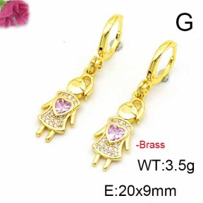 Fashion Copper Earrings  F6E403272ablb-L017