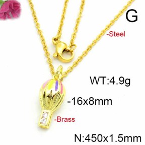 Fashion Copper Necklace  F6N300413vail-L017