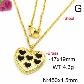 Fashion Copper Necklace  F6N300415avja-L017