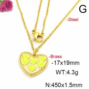 Fashion Copper Necklace  F6N300416avja-L017