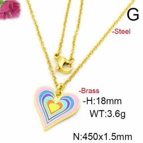 Fashion Copper Necklace  F6N300420aajl-L017