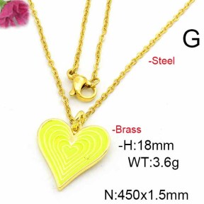 Fashion Copper Necklace  F6N300423aajl-L017