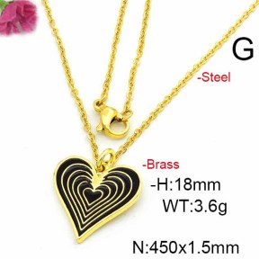 Fashion Copper Necklace  F6N300425aajl-L017