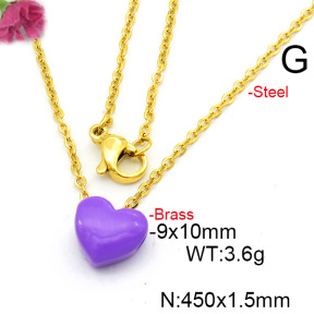 Fashion Copper Necklace  F6N300445vaia-L017