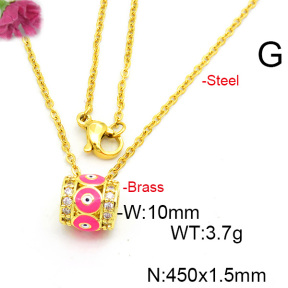Fashion Copper Necklace  F6N300457baka-L017
