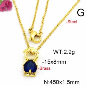 Fashion Copper Necklace  F6N403547vail-L017