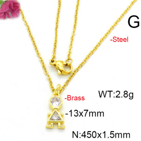 Fashion Copper Necklace  F6N403564vaia-L017