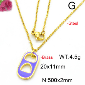 Fashion Copper Necklace  F6N300515vail-L017