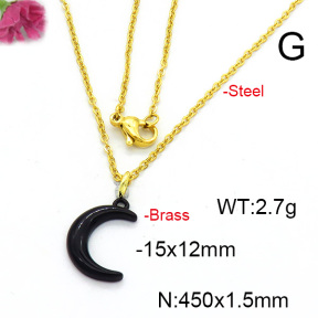 Fashion Copper Necklace  F6N300525vail-L017