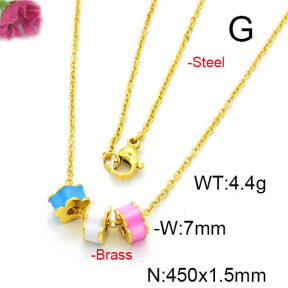 Fashion Copper Necklace  F6N300555vbmb-L017