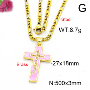 Fashion Copper Necklace  F6N300556aajl-L017