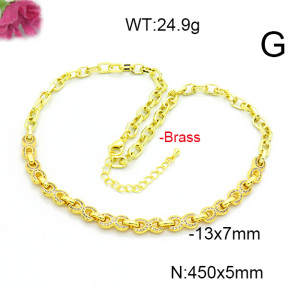 Fashion Copper Necklace  F6N403568vila-L017
