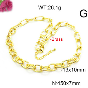Fashion Copper Necklace  F6N403574vila-L017