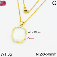 Fashion Copper Necklace  F2N400032bbml-J66