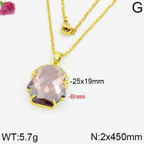 Fashion Copper Necklace  F2N400038bbml-J66