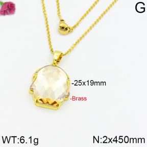 Fashion Copper Necklace  F2N400040bbml-J66