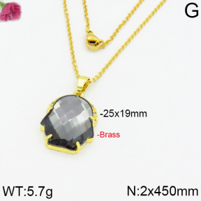 Fashion Copper Necklace  F2N400042bbml-J66