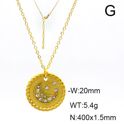 SS Necklace  6N4003458vhha-066